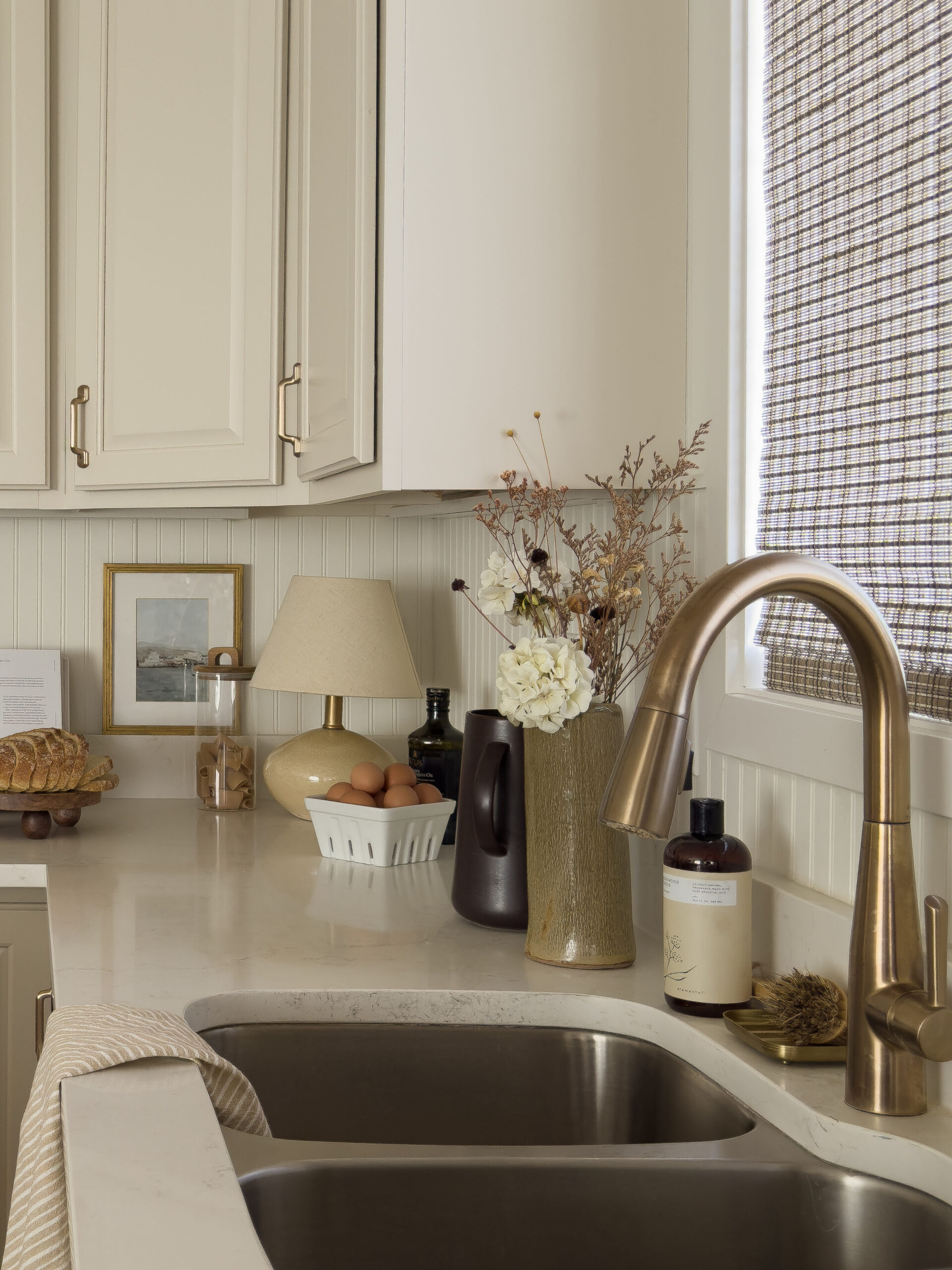 Custom builder home kitchen with two-tone cabinetry and heritage detailing in Hanover Minnesota Custom builder home kitchen with two-tone cabinetry and heritage detailing in Hanover Minnesota